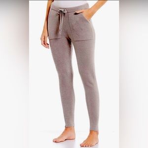 NWT Barefoot Dreams Cozychic Cozy Chic Lite Pewter Jogger Lounge Pants XL